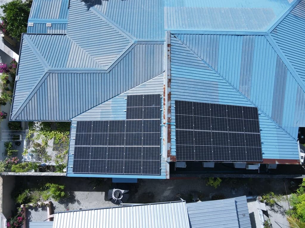 Residence solar installation