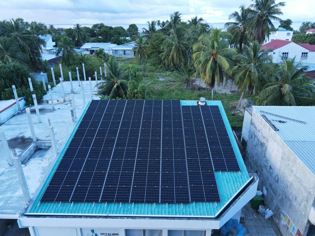 Fais Mart solar installation