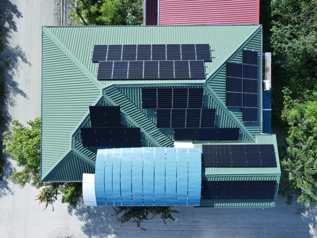 Asiana Cafe solar installation