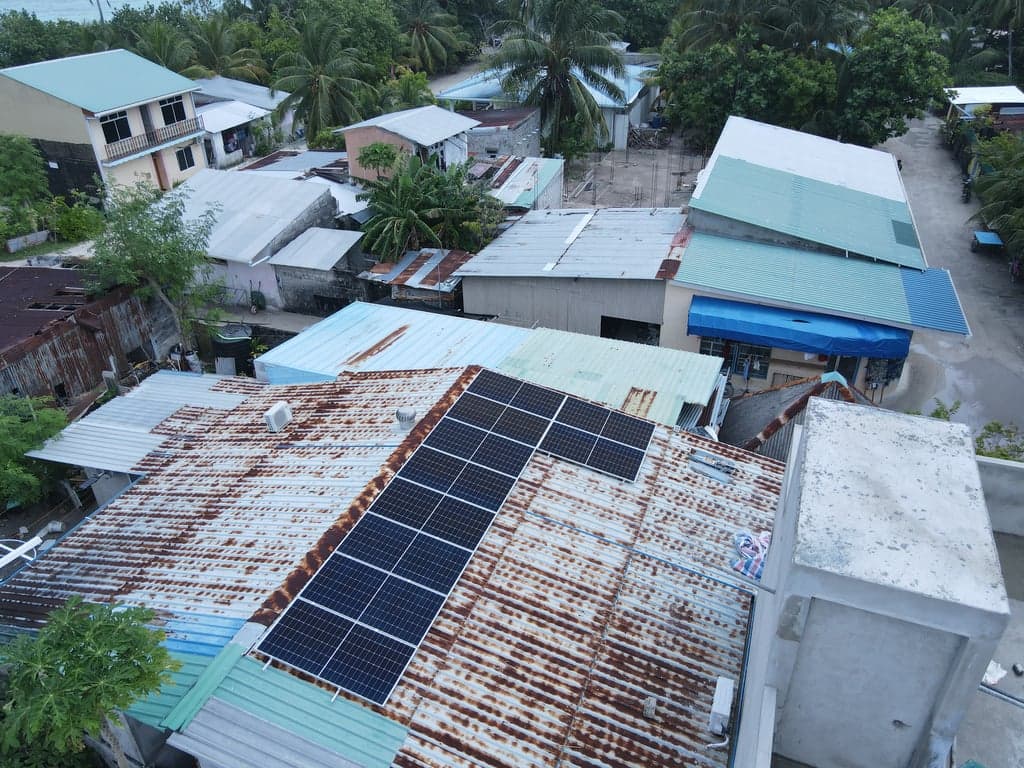 Orchidmaage solar installation