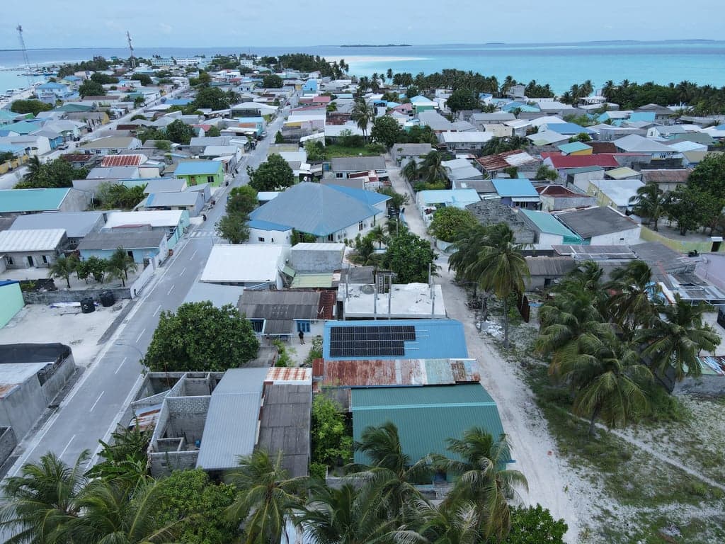 Champa Villa solar installation