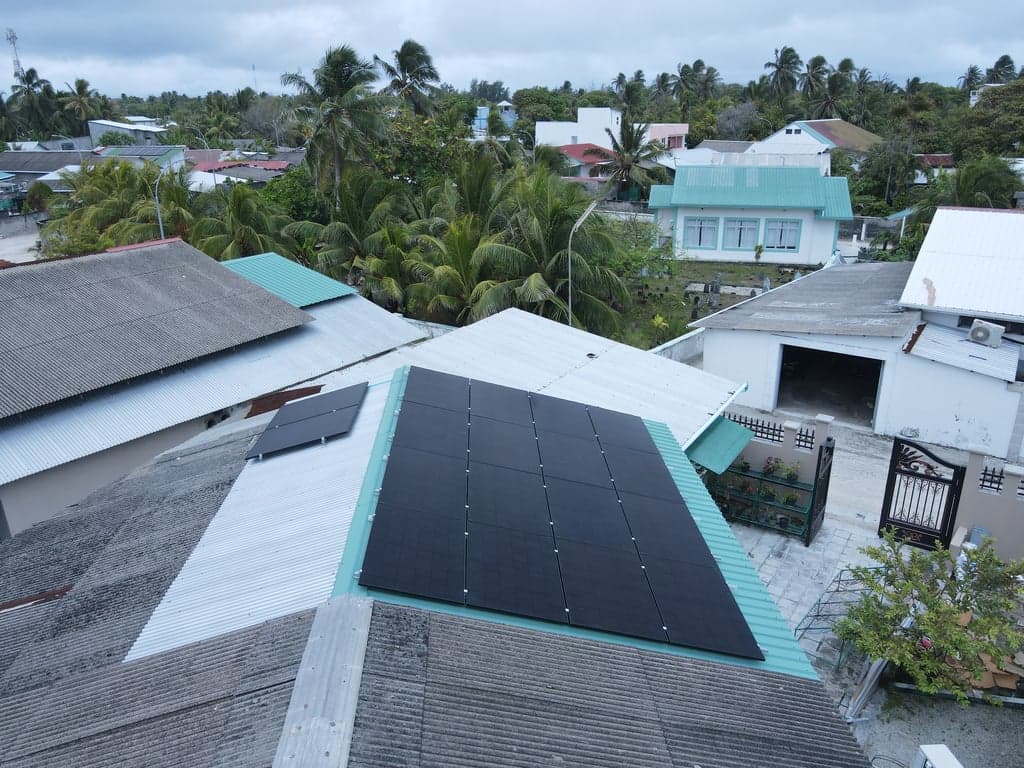 Penzee Villa solar installation