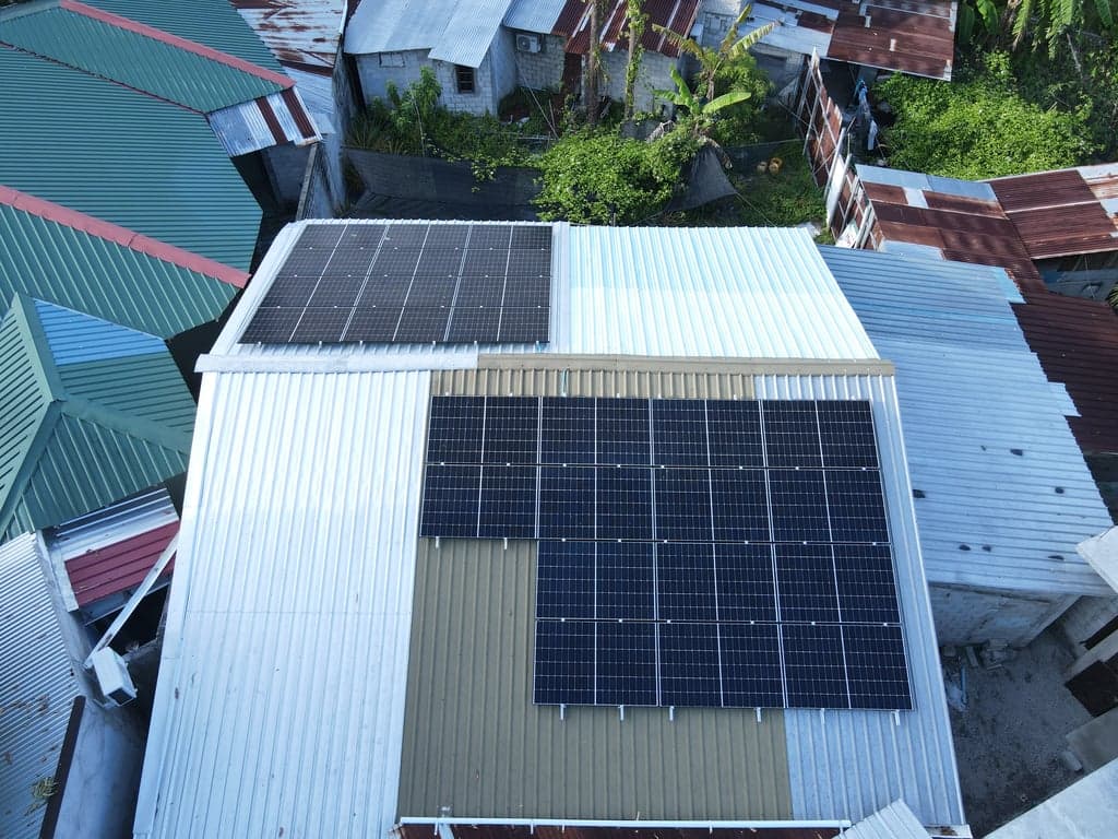 Roshaneegea solar installation
