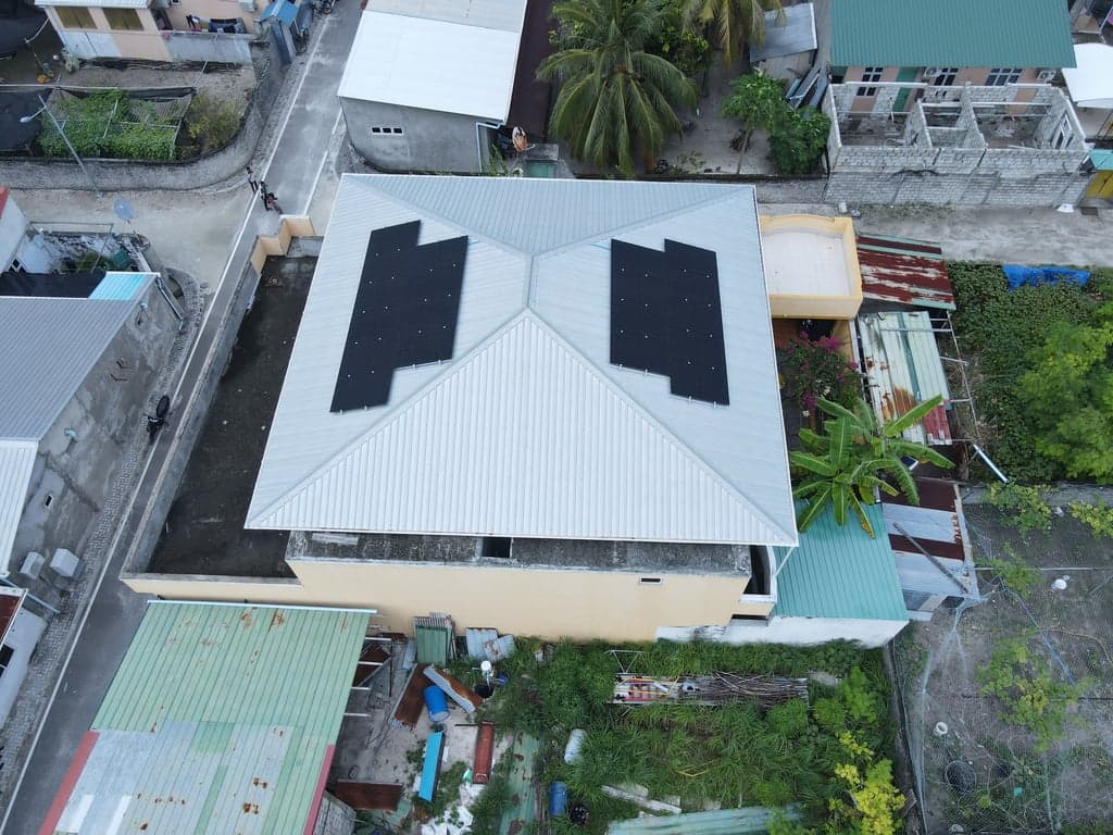 Maavina solar installation