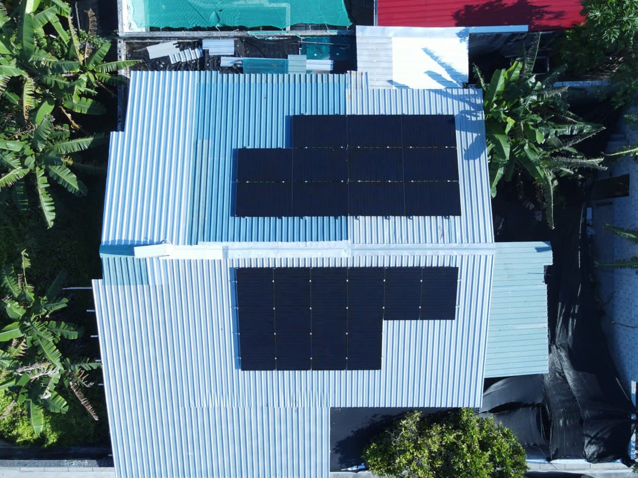 Dhonlafaru solar installation