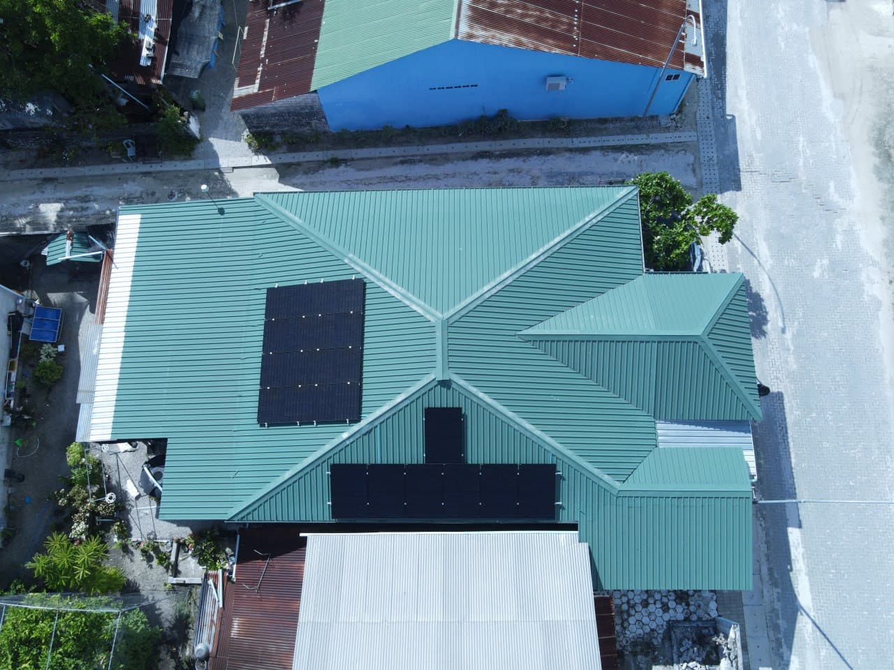 Gift Land solar installation