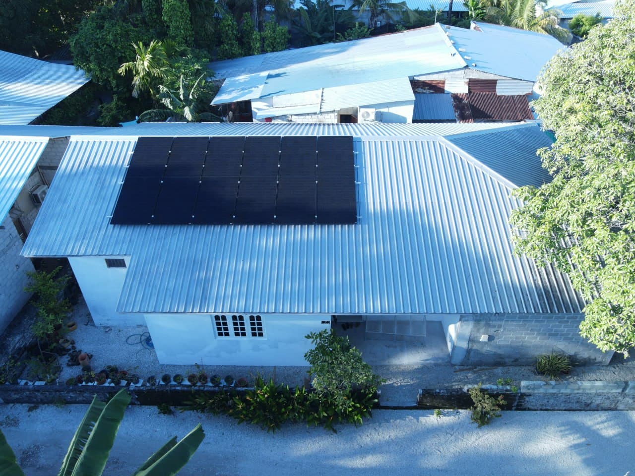 Kaafiyaa solar installation