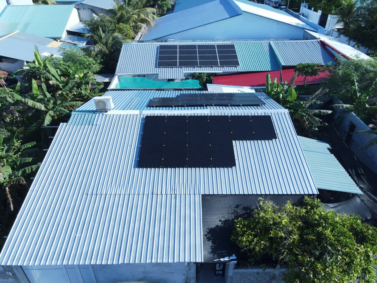 Dhonlafaru solar installation