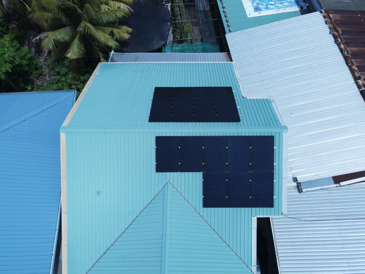 Irumatheege solar installation