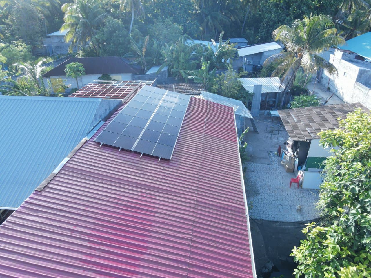 Aavaaz solar installation