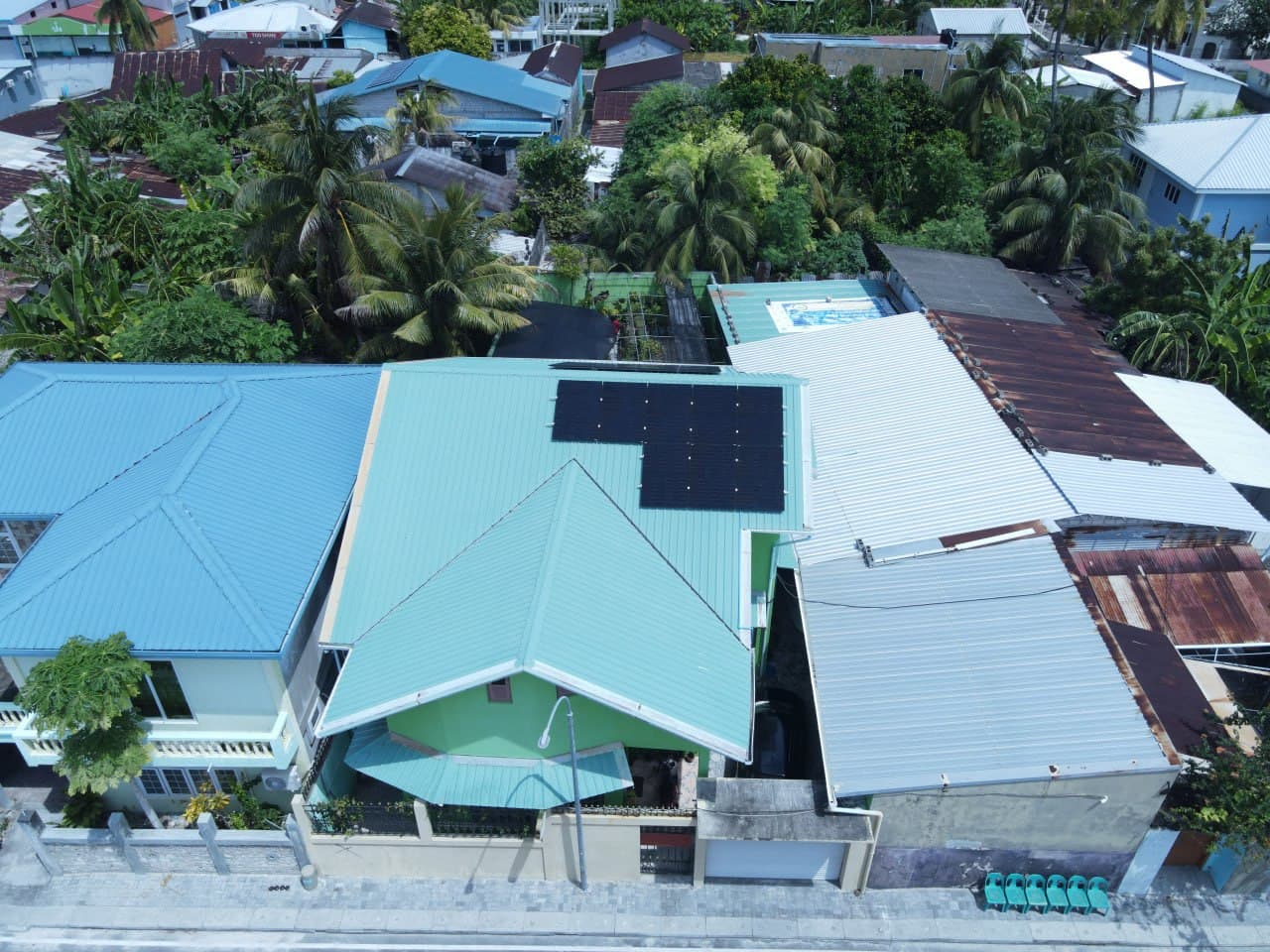 Irumatheege solar installation