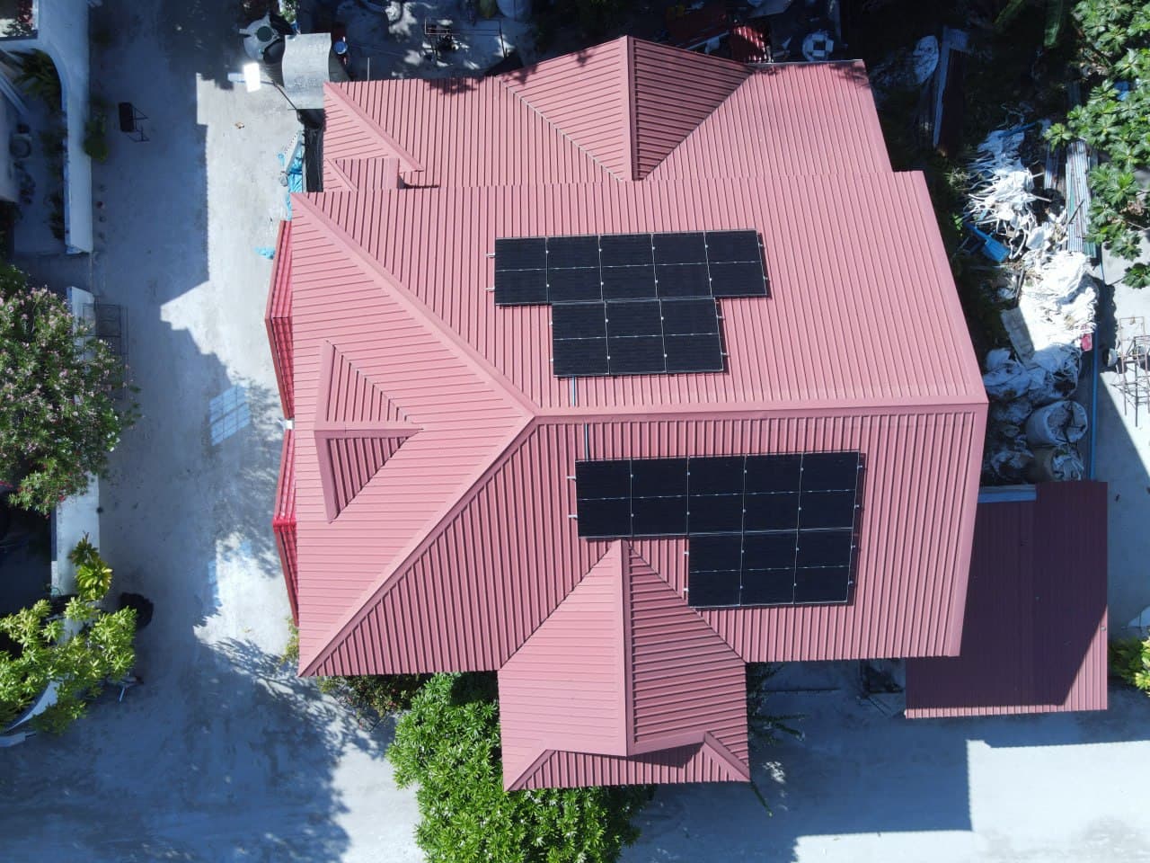 Summer Palace solar installation