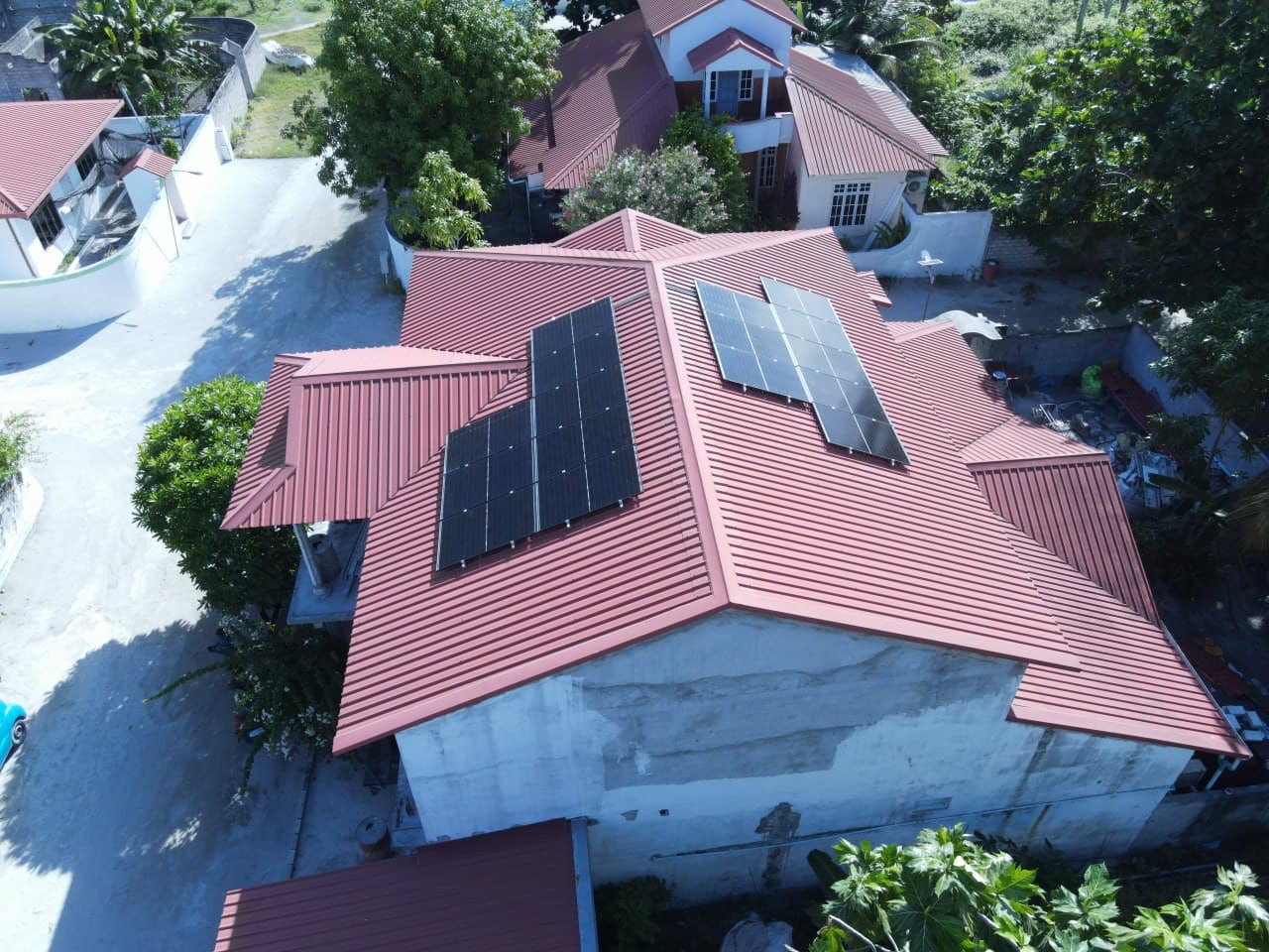 Summer Palace solar installation