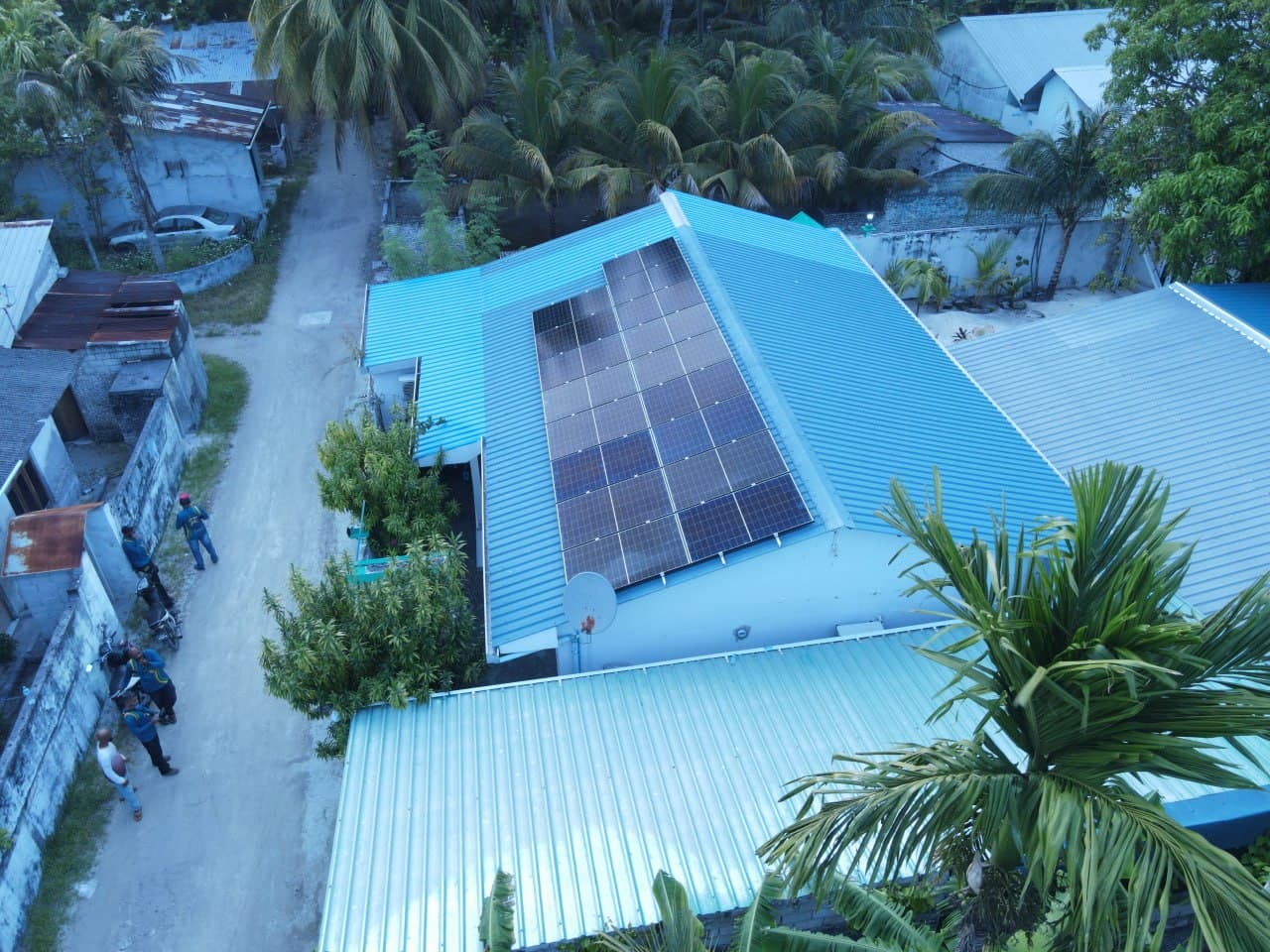 Javaahirumaage solar installation