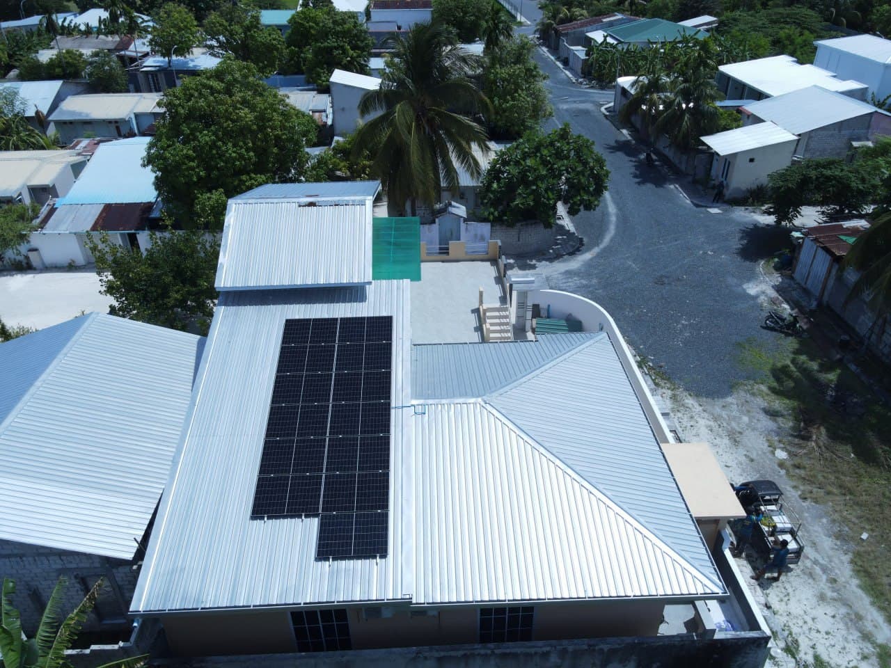 Aafaagu solar installation
