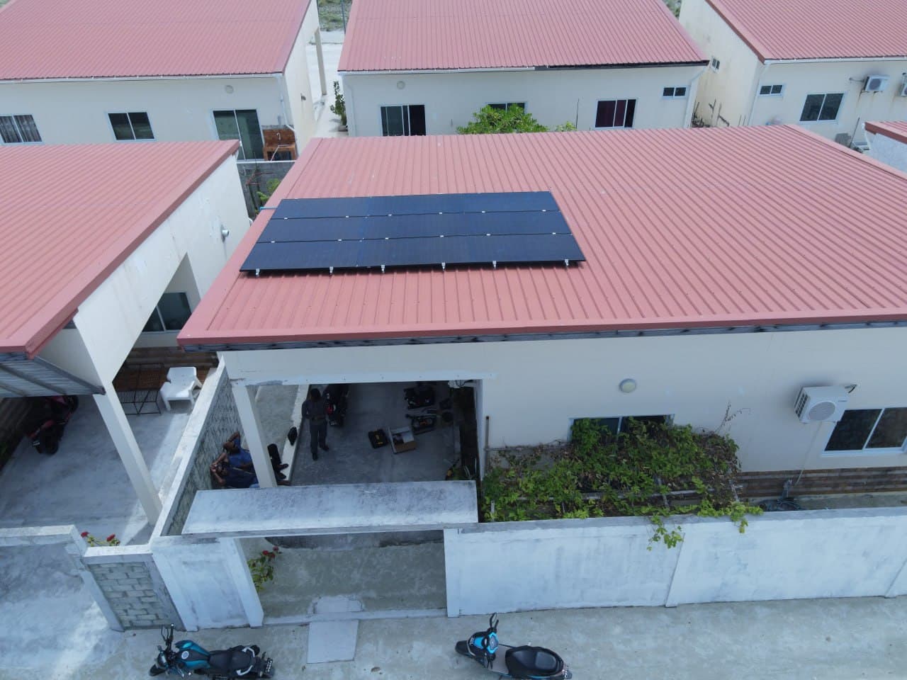 F-231 solar installation