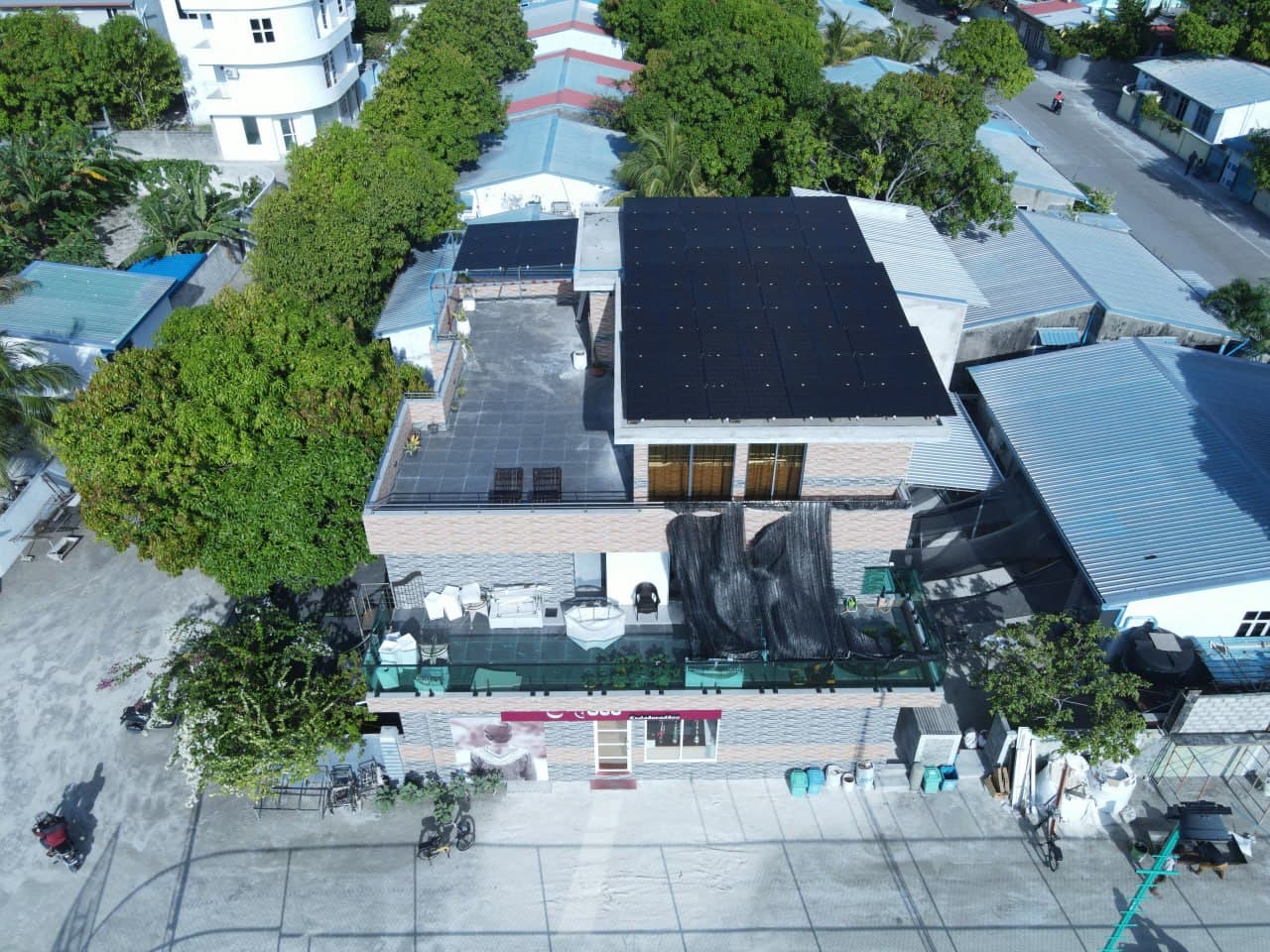 Boagan Villa solar installation