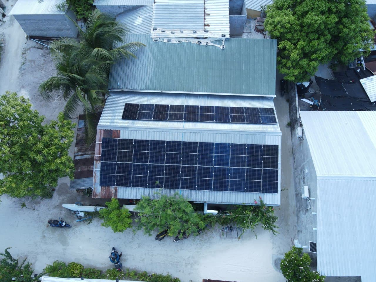 Kulhibalaage solar installation