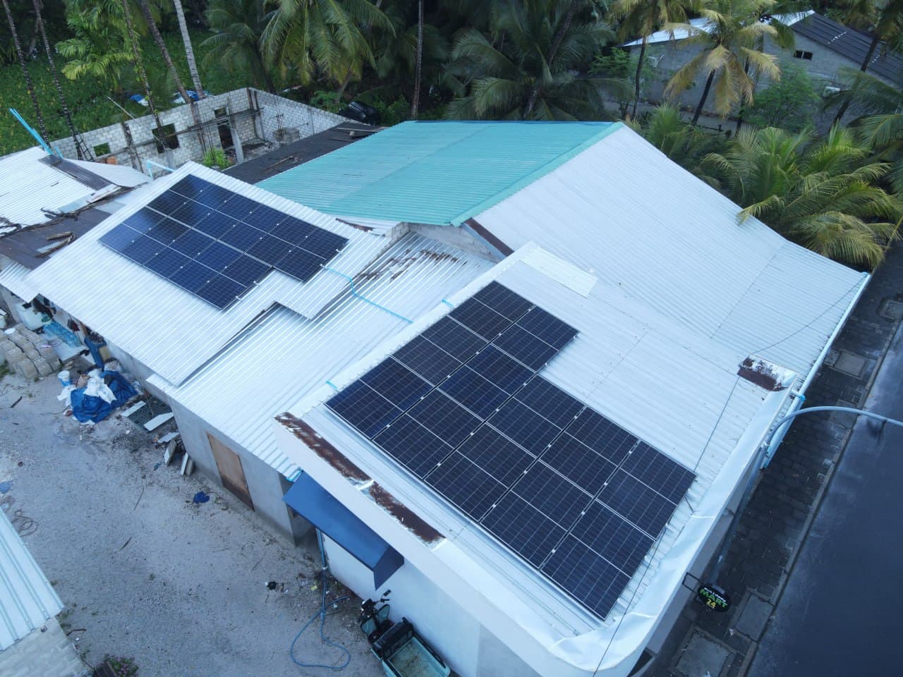 Vivid Way Mart solar installation