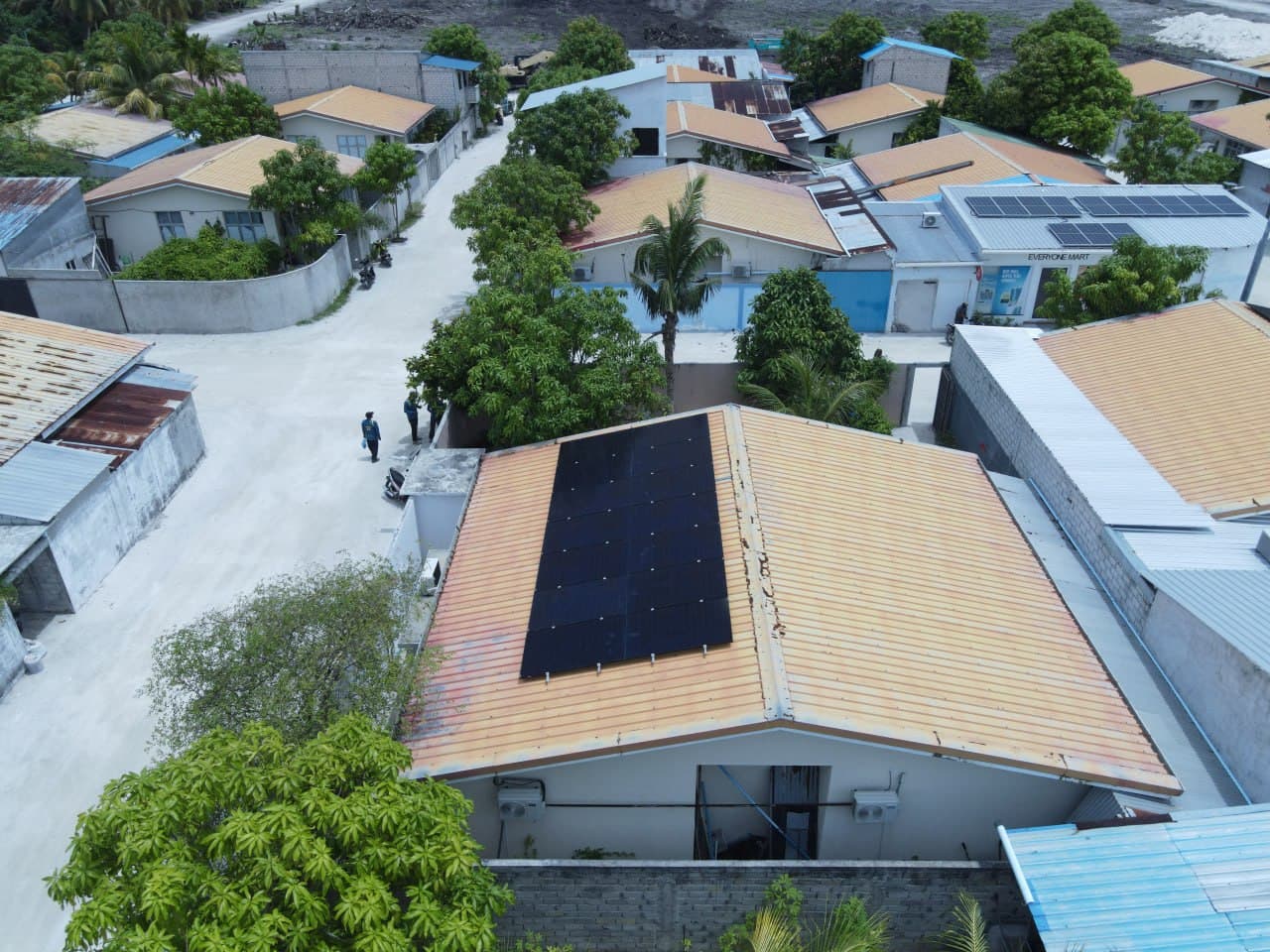 Roam solar installation
