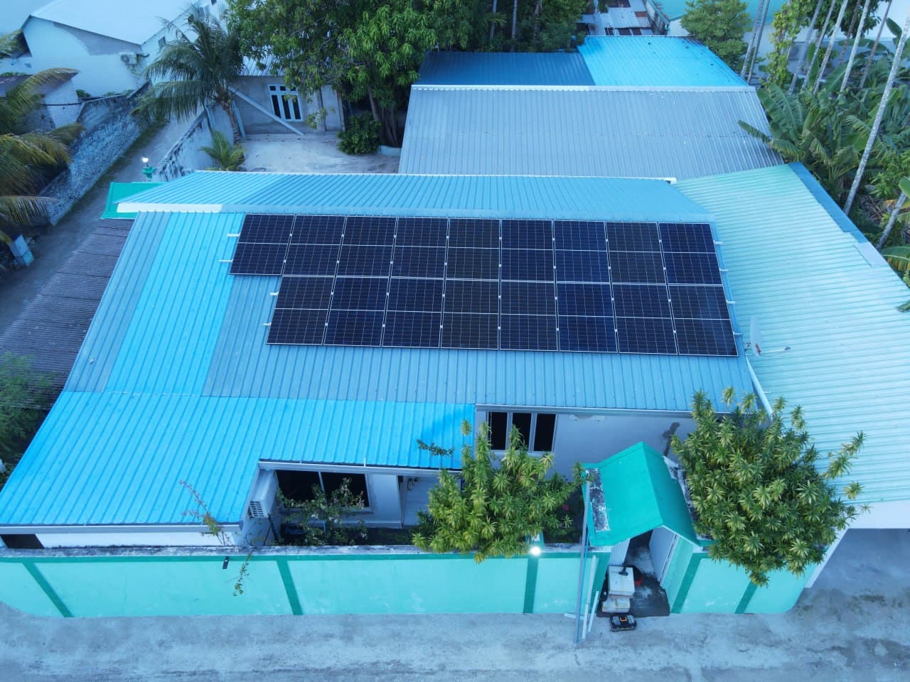 Javaahirumaage solar installation