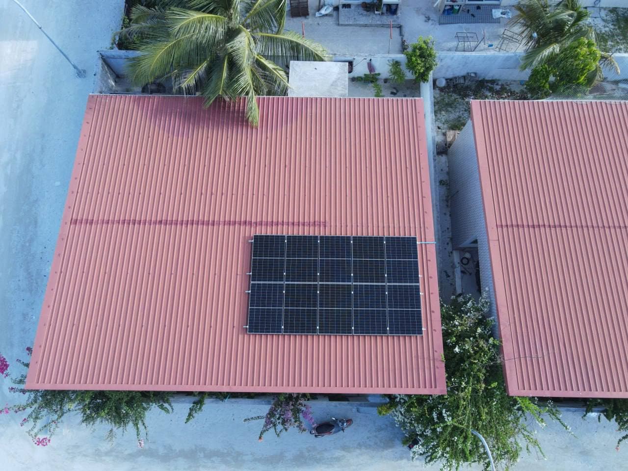 F-209 solar installation