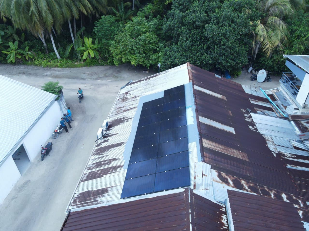 Tharika solar installation