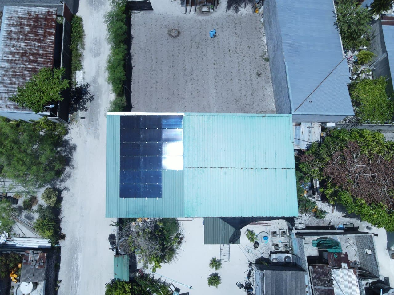 Dheyliyaage solar installation