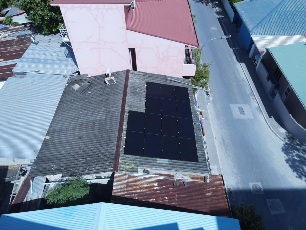 Uduvilaage solar installation