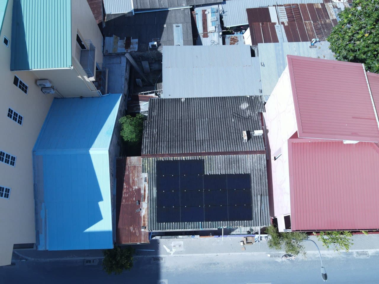 Uduvilaage solar installation