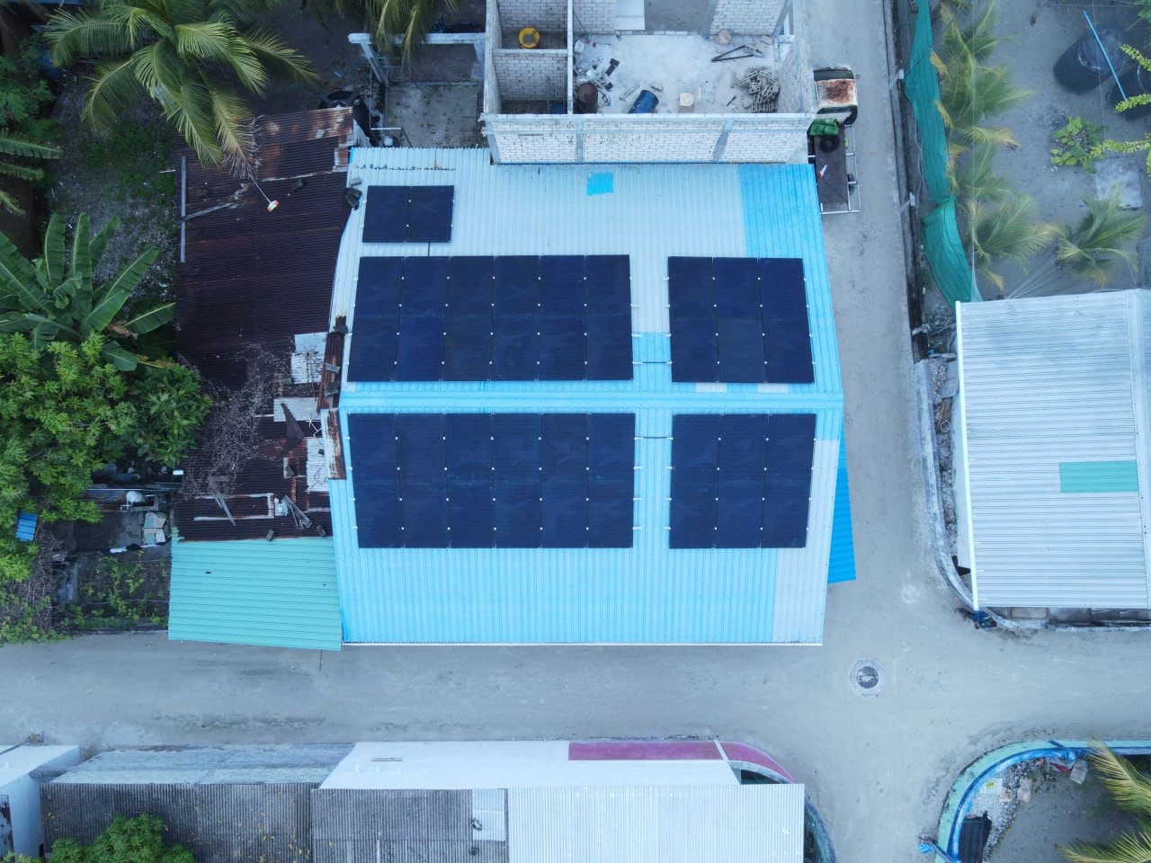 Parkeeza solar installation